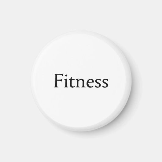 fitness magneet (Voorkant)