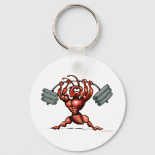 Fitness Man Sleutelhanger