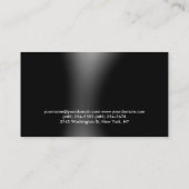 Fitness moderne Carte de visite de formateur perso (Dos)