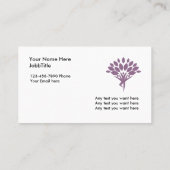 Fitness moderne Cartes de visite tendance (Dos)