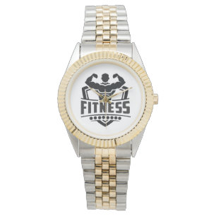 Fitness Motivatie Grafiek Sterk & Actief Leven Horloge