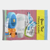 Fitness - Oefen IT - SRF Theedoek (Horizontaal)