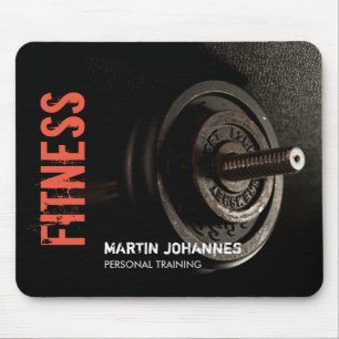 Fitness Personal Trainer Bodybuilding Modern Sharp Muismat