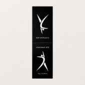 Fitness Personal Trainer Coach Modern design Visitekaartjes (Buitenkant ongevouwen)