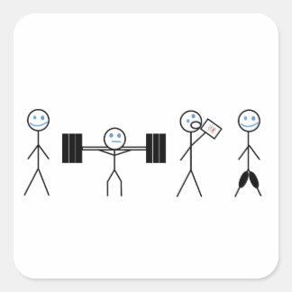 Fitness Personal Trainer Coach Sticker