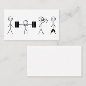 Fitness Personal Trainer Coach Visitekaartje (Voorkant / Achterkant)