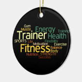Fitness/Personal Trainer Ornament (Links)
