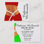 Fitness - Personal Trainer - SRF Visitekaartje (Voorkant / Achterkant)