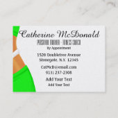 Fitness - Personal Trainer - SRF Visitekaartje (Achterkant)