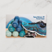 Fitness Personal Trainer Visitekaartje (Voorkant)