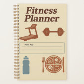Fitness Planner for Workouts, Diet & Hydration (Devant)