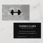 Fitness Poids Gris Texture Rendez-vous (Devant / Derrière)