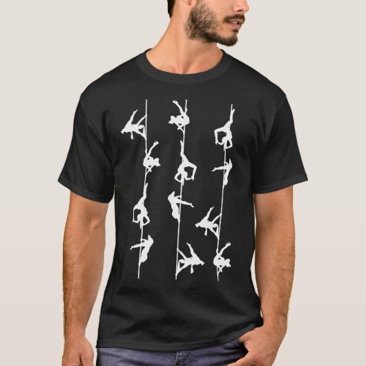 Fitness Pole Dancers Active T-shirt (Voorkant)
