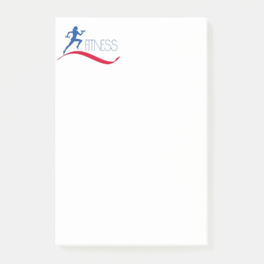 fitness post-it® notes (Voorkant)