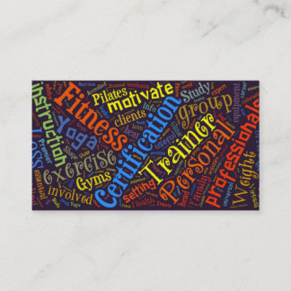 Fitness Professional Visitekaartje