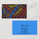 Fitness Professional Visitekaartje (Voorkant / Achterkant)