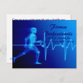 Fitness Professionals postkaart (Voorkant / Achterkant)