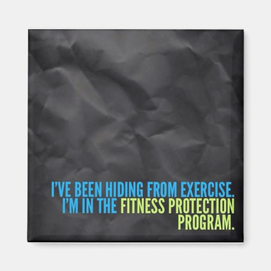 FITNESS PROTECTION PROGRAML MAGNEET (Voorkant)