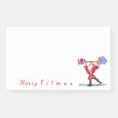 Fitness Santa Post-it® notes (Voorkant)