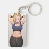 Fitness Sleutelhanger (achterkant)