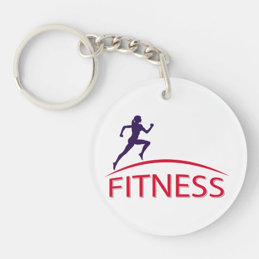 fitness sleutelhanger (Voorkant)