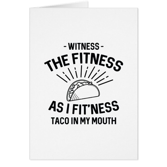 Fitness Taco (Devant)