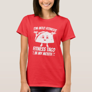 Fitness Taco Grappige Gym T-shirt