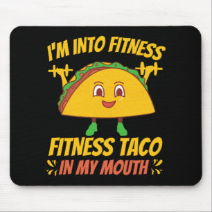 Fitness Taco oefent Gym uit Muismat