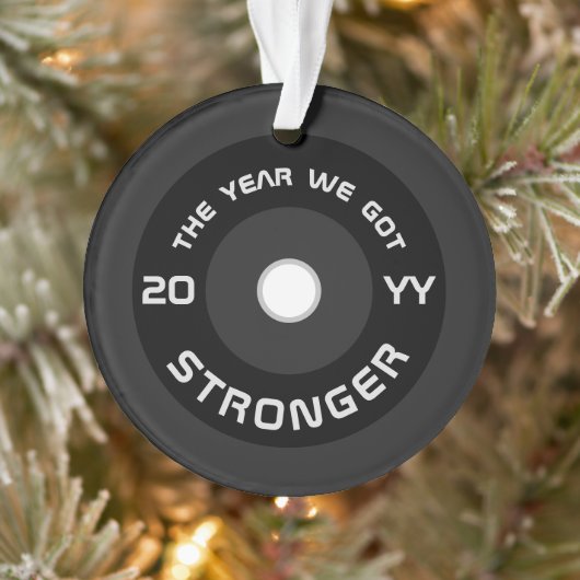 Fitness trainer barbell 2022 photo Christmas (Arbre)