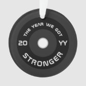 Fitness trainer barbell 2022 photo Christmas (devant)