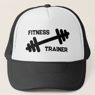 Fitness trainer gym coach petje met logo trucker pet