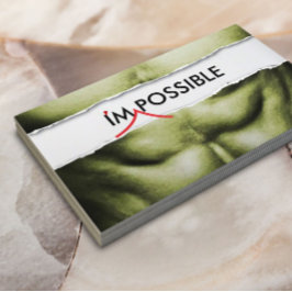 Fitness Trainer I'm Mogelijk Professional Visitekaartje