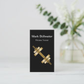 Fitness Trainer Visitekaartjes (Staand voorkant)