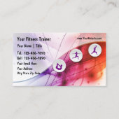 Fitness Trainer Visitekaartjes (Voorkant)