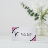 Fitness Trainer - Visitekaartjes (Staand voorkant)