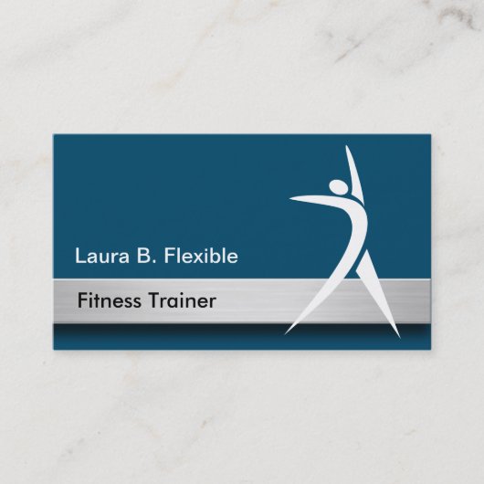 Fitness Trainer Visitekaartjes (Voorkant)