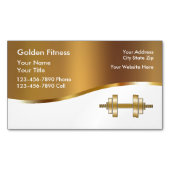 Fitness Trainer Zakelijke Magneten (Voorkant)