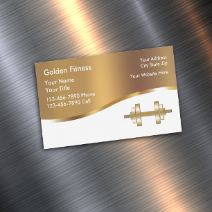 Fitness Trainer Zakelijke Magneten