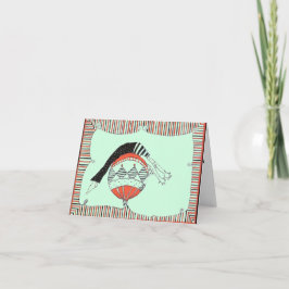 Fitness Vakantiekaart Feestdagen Kaart