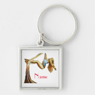 fitness van luchtyogo Thunder_Cove Sleutelhanger