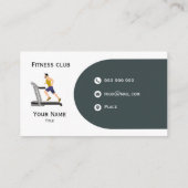 fitness visitekaartje (Achterkant)