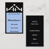 Fitness Visitekaartjes (Voorkant / Achterkant)