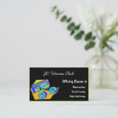 Fitness Visitekaartjes (Staand voorkant)