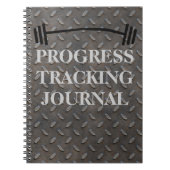 FITNESS VOORTGANGS VOLGSCHRIJFJOURNAAL NOTITIEBOEK (Voorkant)