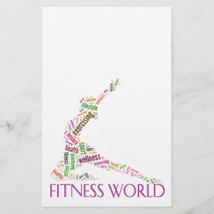 Fitness wereld flyer