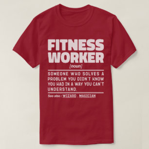 Fitness Werknemer Zelfstandig naamwoord Gym Eigena T-shirt