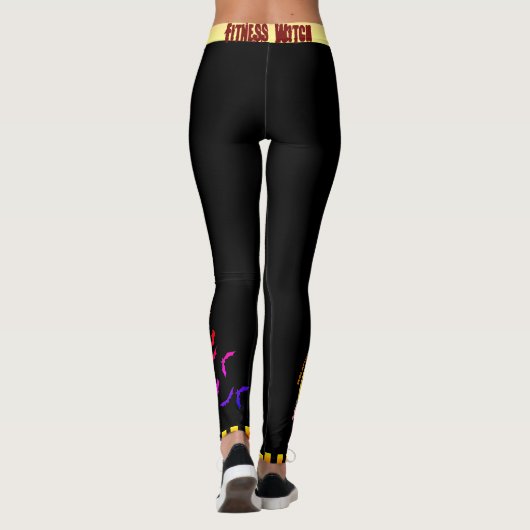 Fitness Witch leggings (Achterkant)