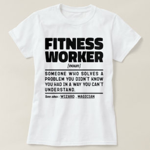 Fitness Worker zelfstandig naamwoord Gewichtheffen T-shirt
