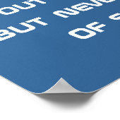 Fitnessdoelstellingen Poster (Hoek)