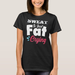 fitnesskleding voor gym-workout is gewoon een vetd t-shirt